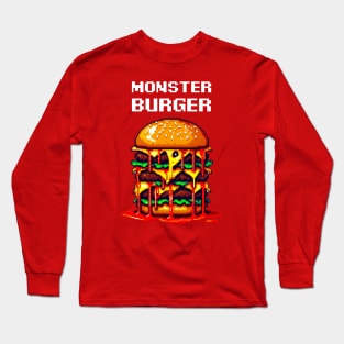 Monster Burger Long Sleeve T-Shirt